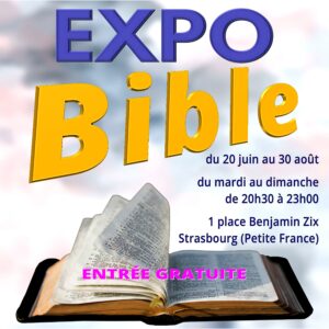 EXPO BIBLE est de retour !