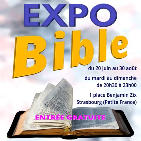 EXPO BIBLE est de retour !