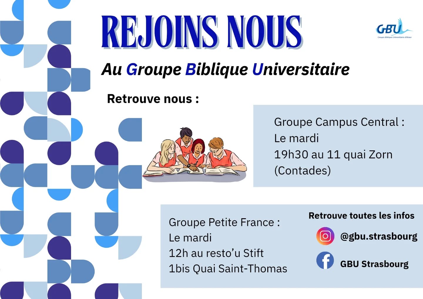 C&rsquo;est la rentrée des GBU !