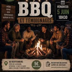 Soirée hommes BBQ et témoignages